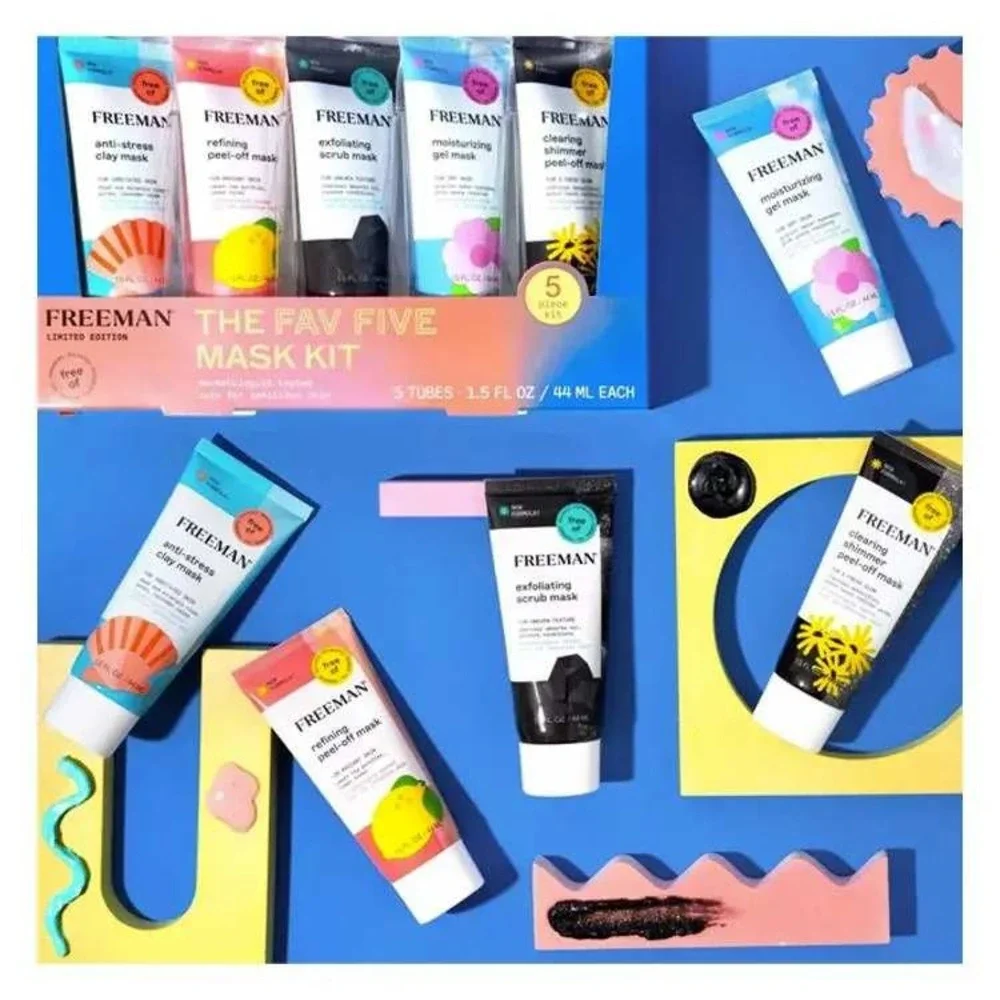 Freeman‎ The Fav Five Mask Kit Limited Edition Face Masks Skincare